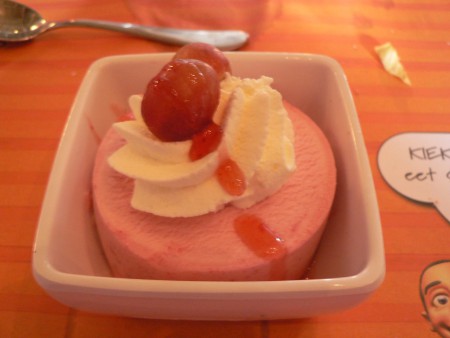 Bara...Bavav...Bavarois als toetje, jumm!