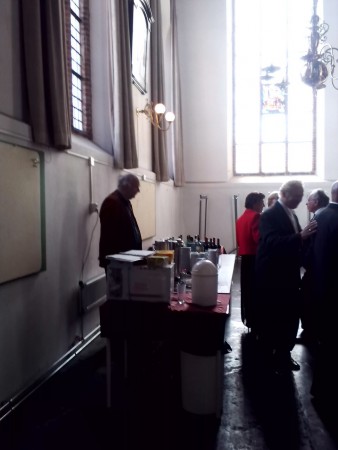 De bediening door vrijwilligers van de Grote Kerk