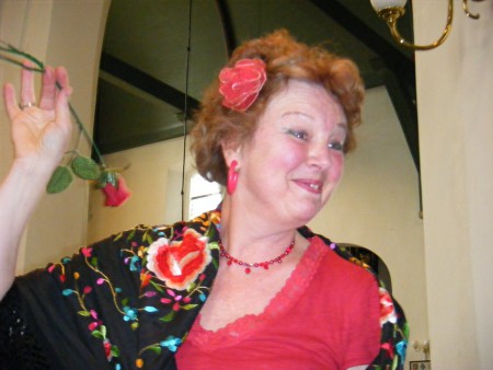 Elma ging volledig in haar rol op